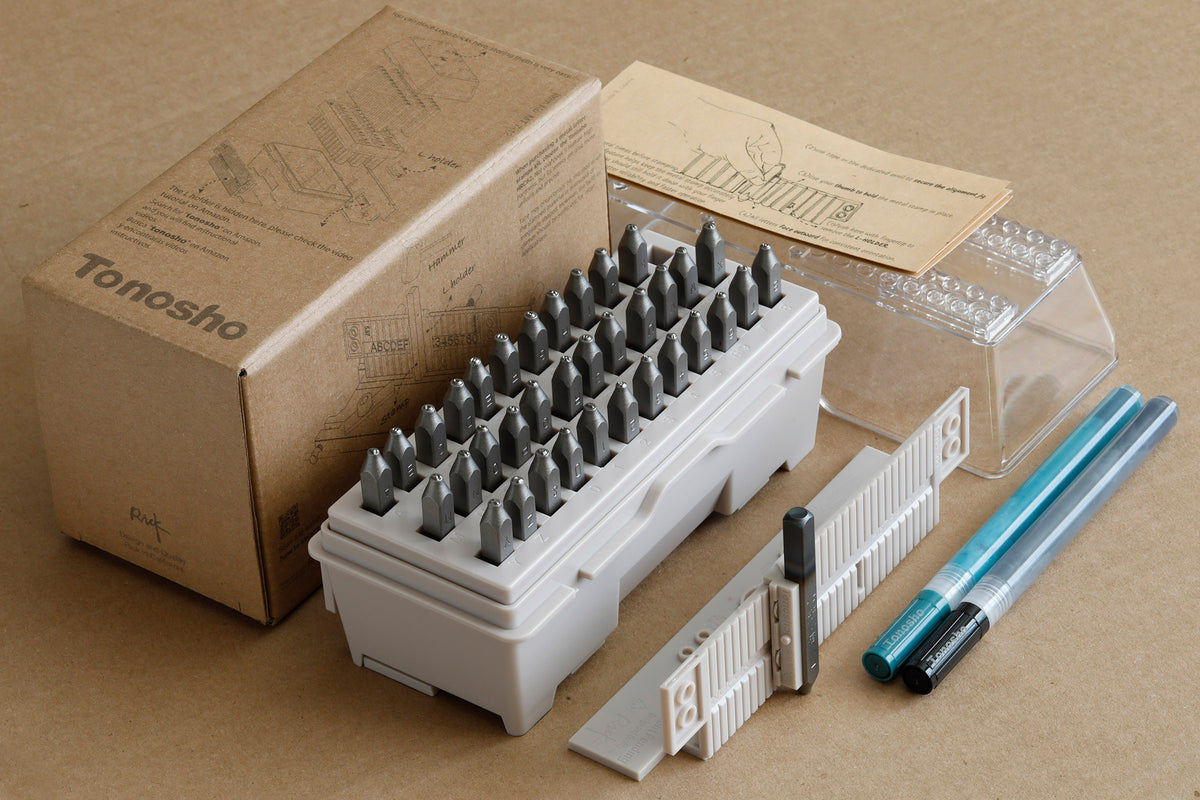 Tonosho Metal Stamp Set – Choose Your Size & Style