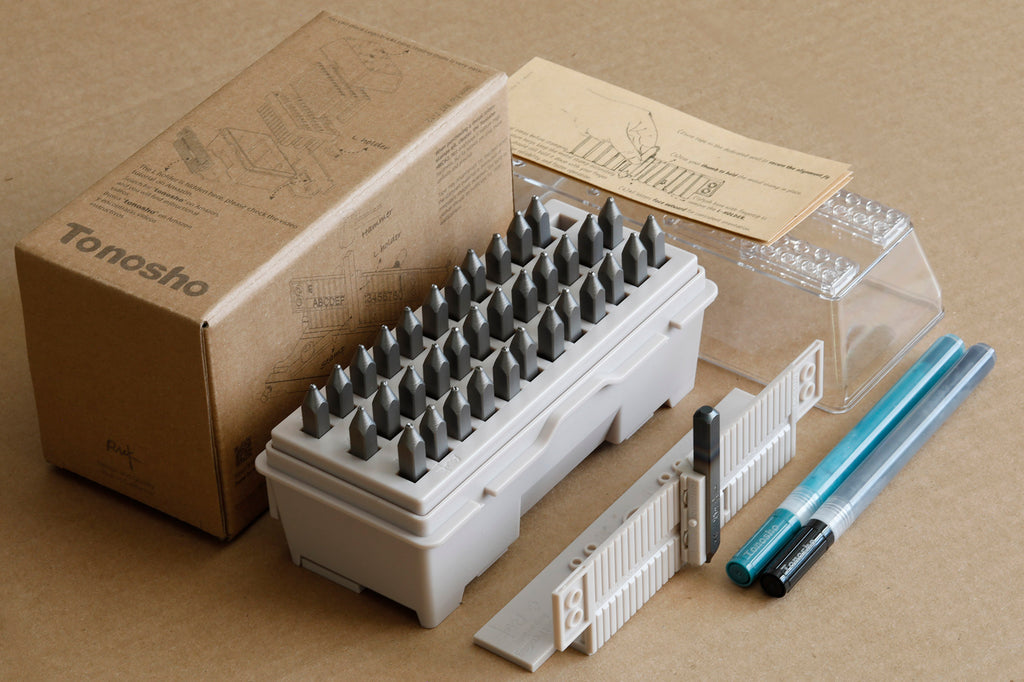 Tonosho Metal Stamp Set – Choose Your Size & Style