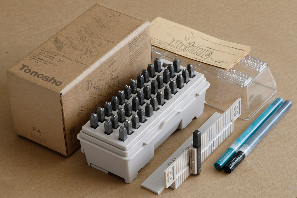 Tonosho Metal Stamp Set – Choose Your Size & Style