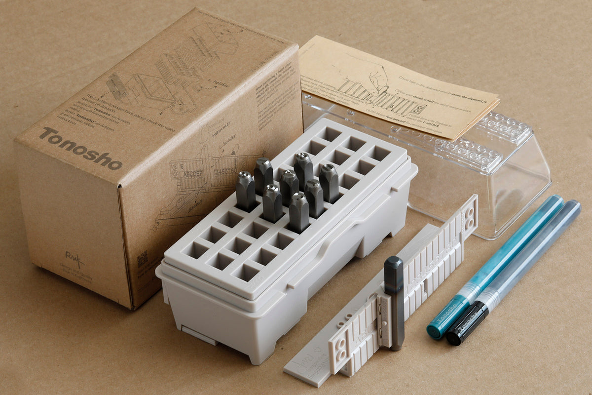 Tonosho Metal Stamp Set – Choose Your Size & Style