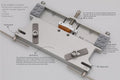 Tonosho Multifunction Anvil Block for Metal Stamping & Alignment Tools