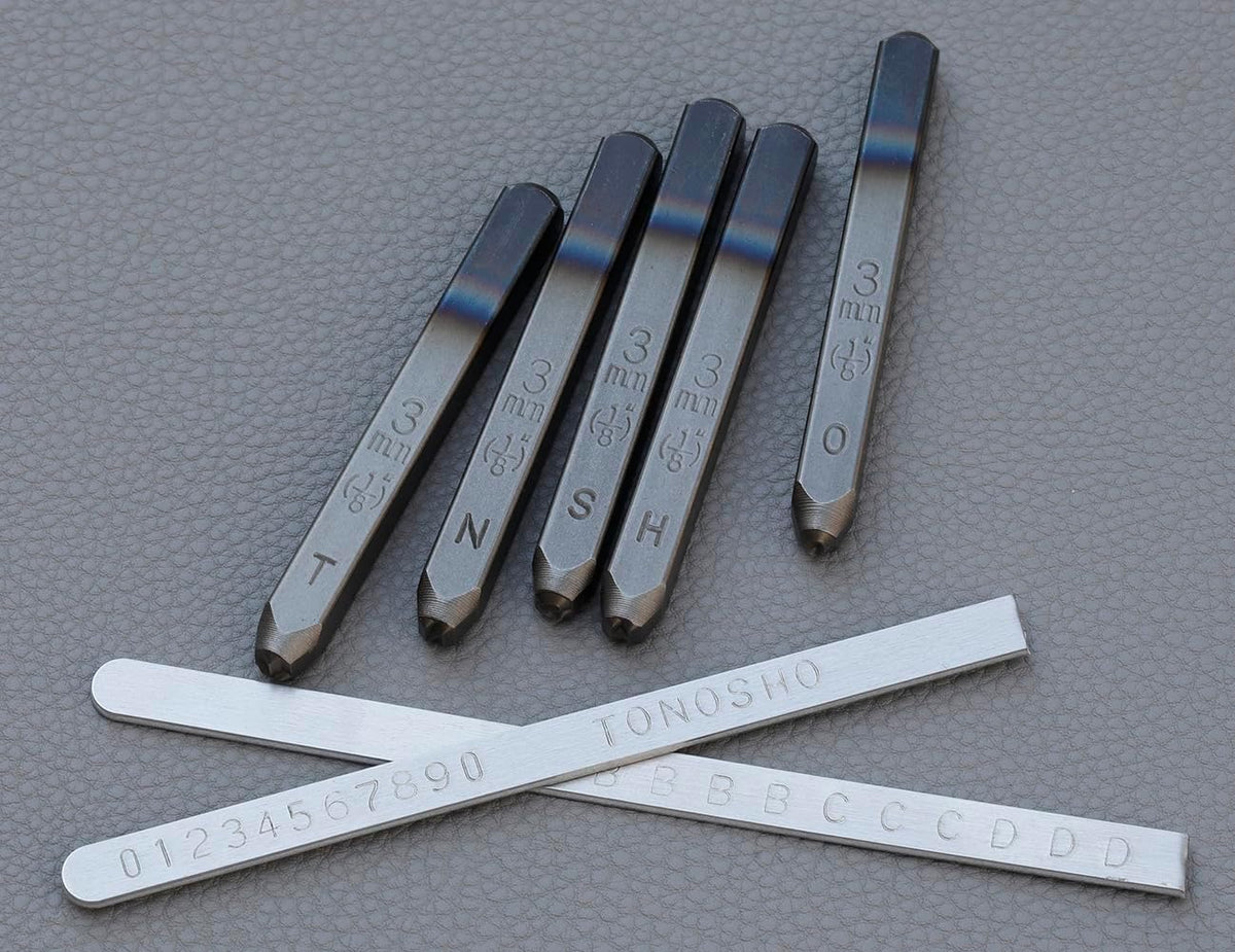 Tonosho Metal Stamp Set – Choose Your Size & Style